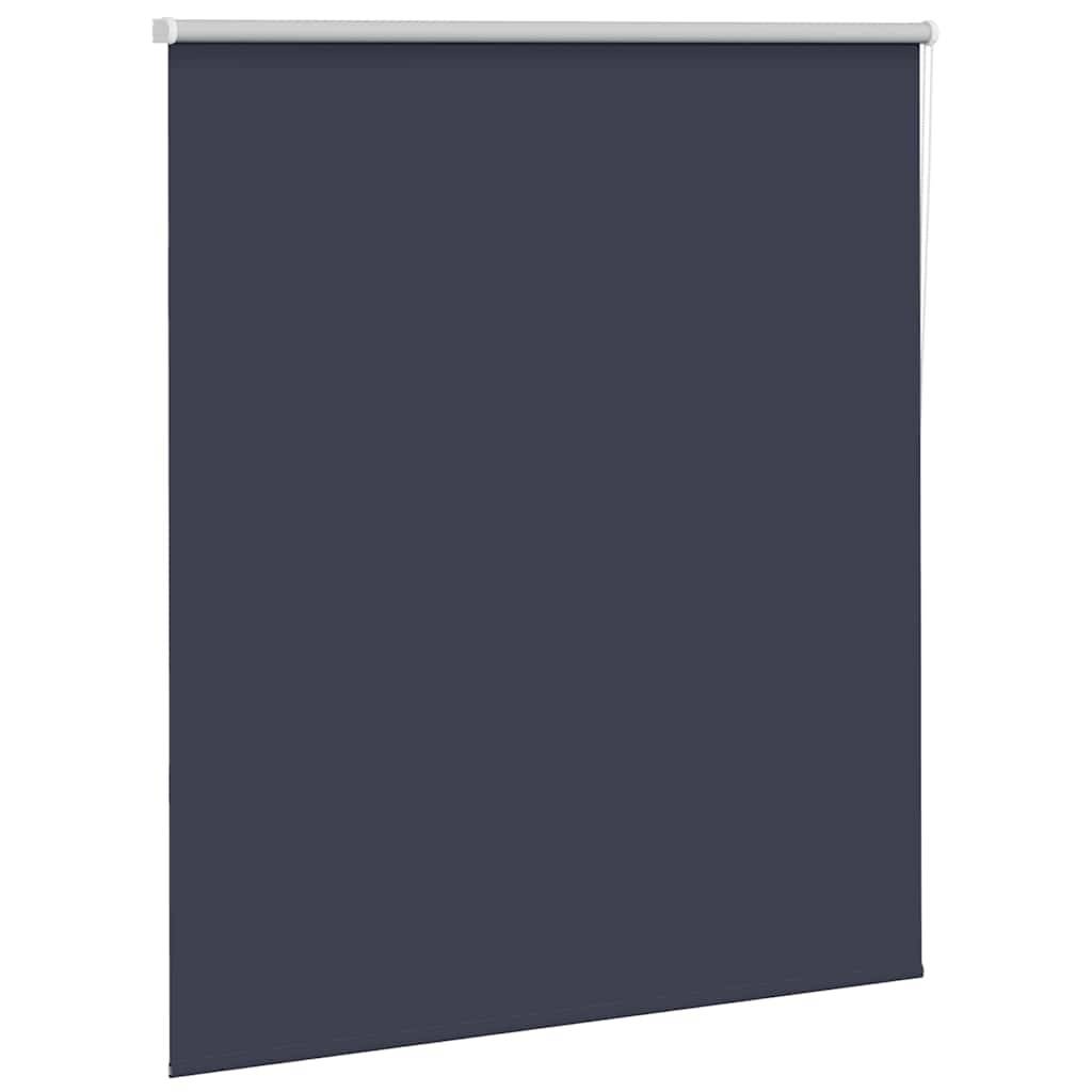 vidaXL Verdunkelungsrollo Marineblau 140x130 cm Stoffbreite 136,6 cm