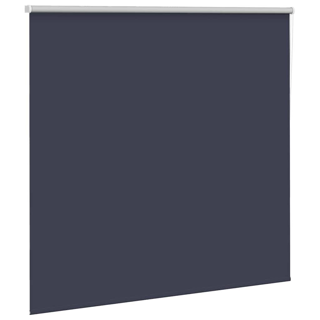 vidaXL Verdunkelungsrollo Marineblau 145x130 cm Stoffbreite 141,6 cm