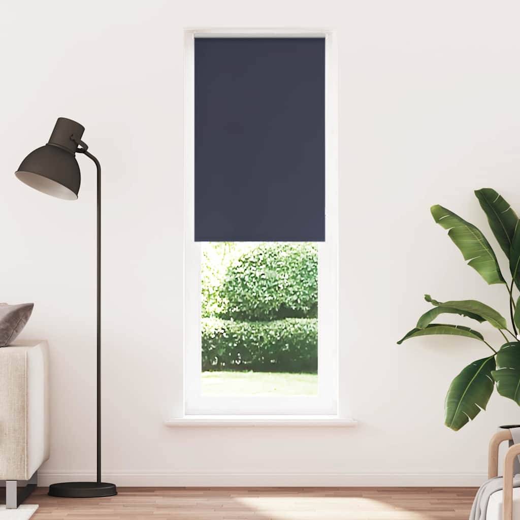 vidaXL Verdunkelungsrollo Marineblau 75x230cm Stoffbreite 70,7 cm