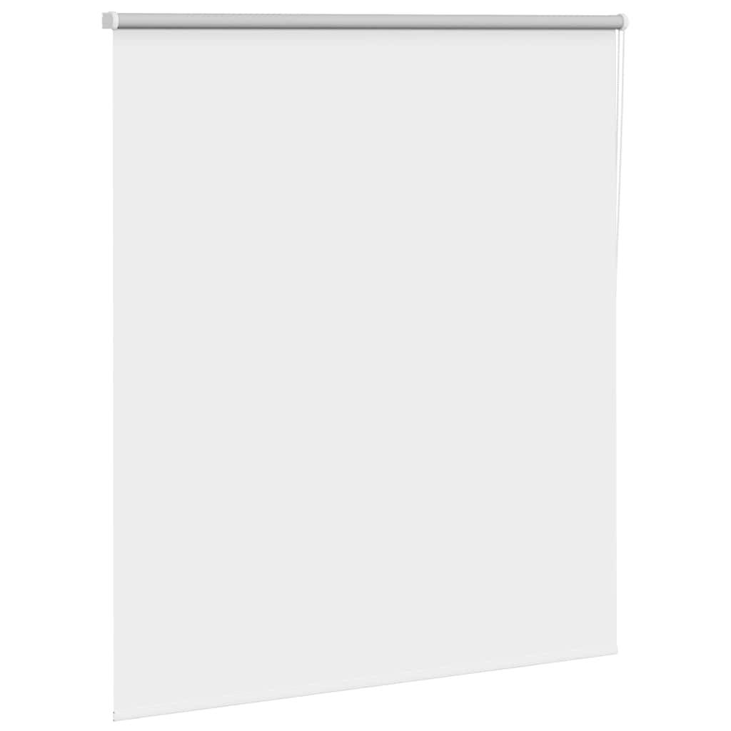 vidaXL Verdunkelungsrollo Weiß 120x150cm Stoffbreite 116,6cm Polyester