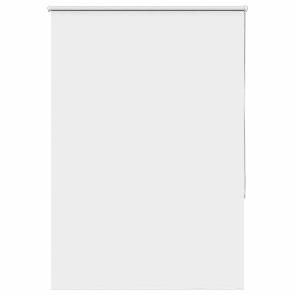 vidaXL Verdunkelungsrollo Weiß 95x130cm Stoffbreite 90,7 cm Polyester
