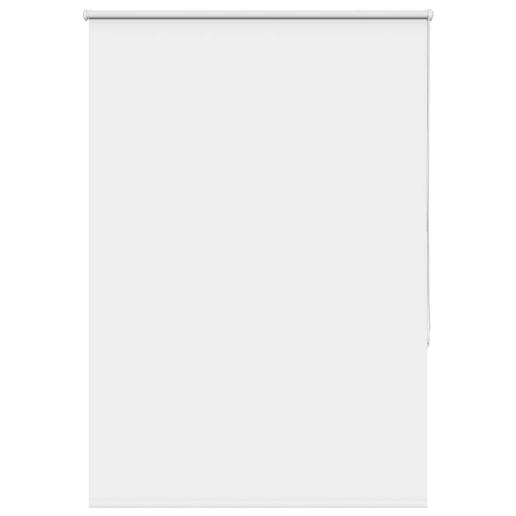 vidaXL Verdunkelungsrollo Weiß 100x130cm Stoffbreite 95,7cm Polyester