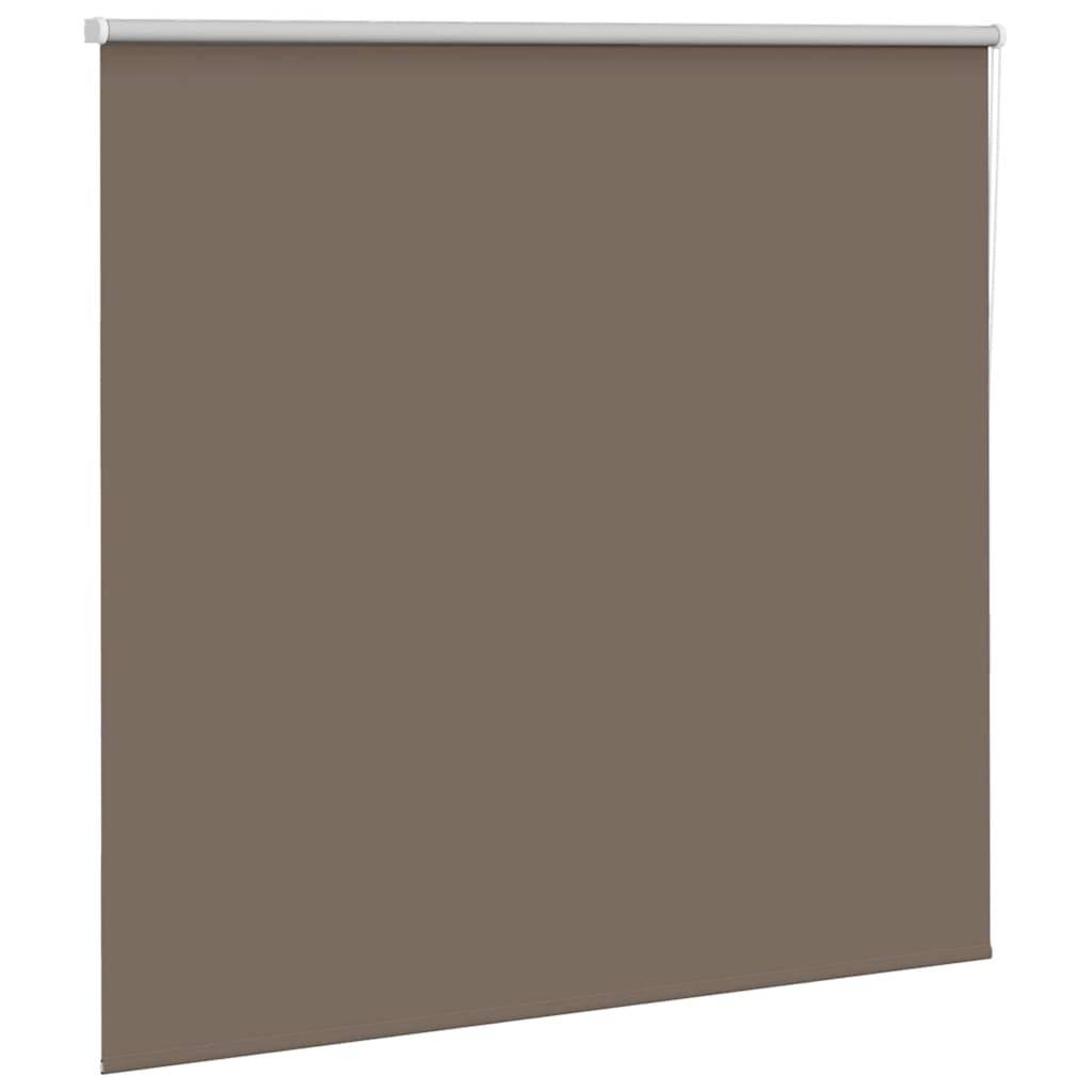 vidaXL Verdunkelungsrollo Kaffeebraun 165x150 cm Stoffbreite 161,6 cm