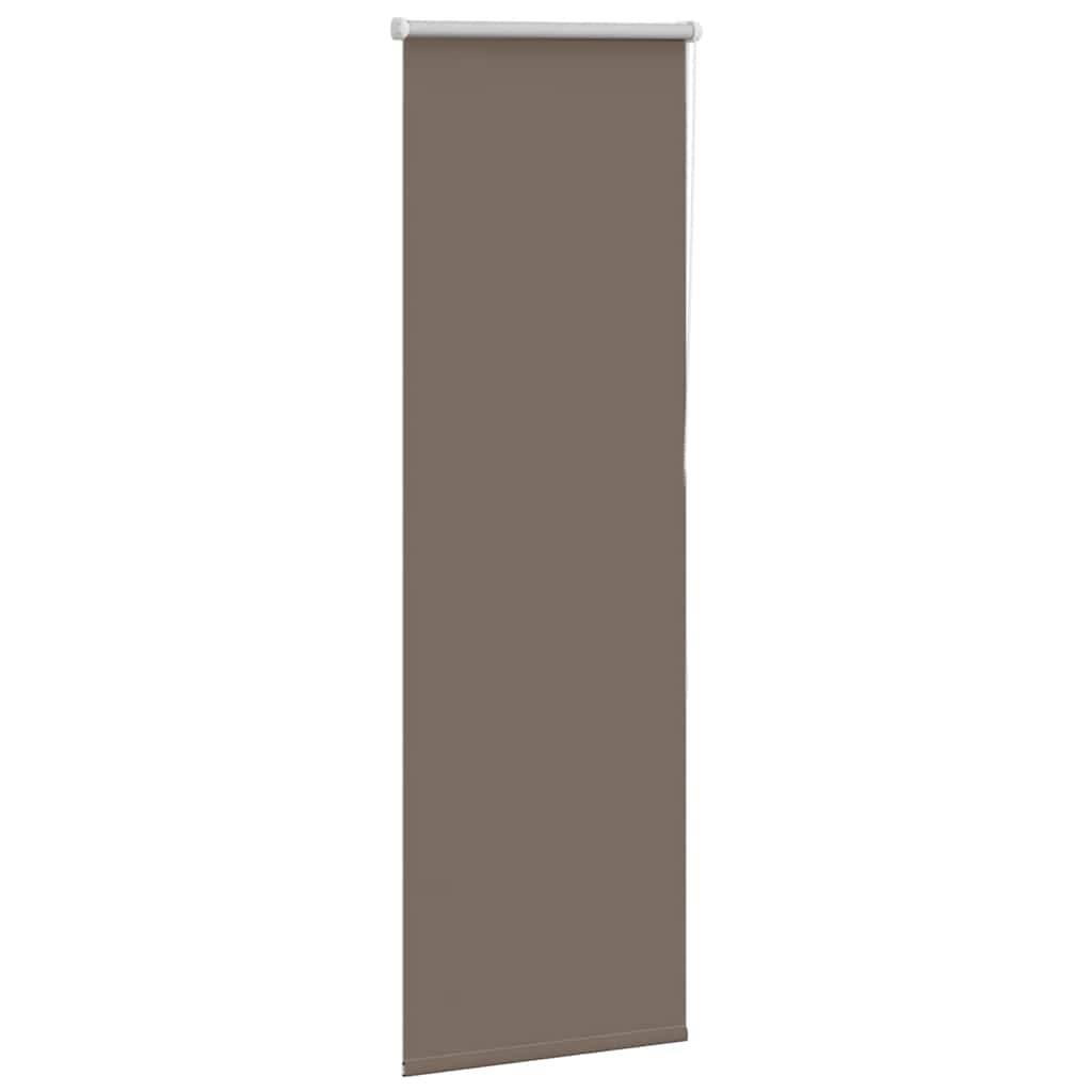 vidaXL Verdunkelungsrollo Kaffeebraun 60x130cm Stoffbreite 55,7 cm