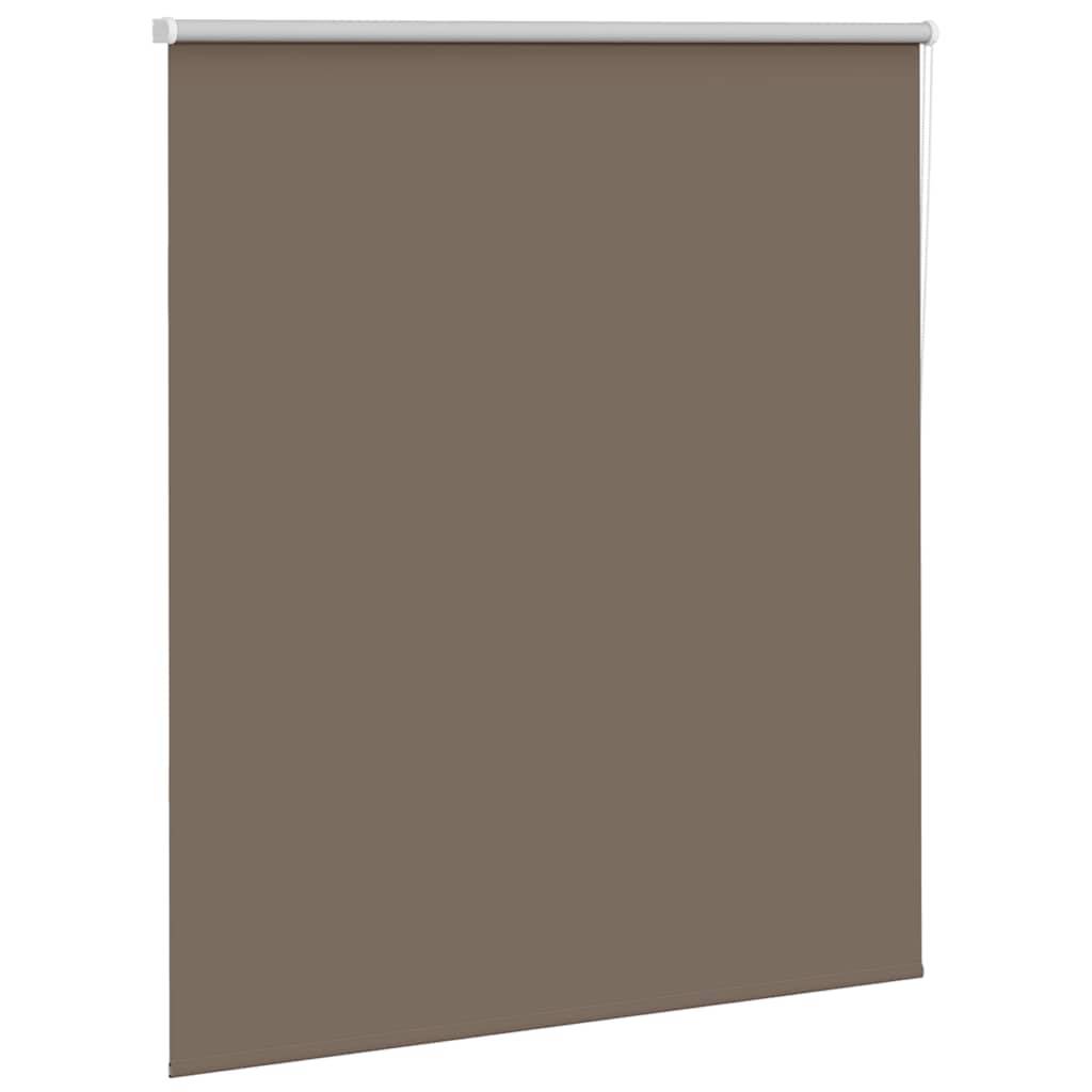 vidaXL Verdunkelungsrollo Kaffeebraun 135x130cm Stoffbreite 131,6cm