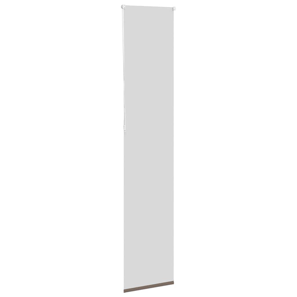 vidaXL Verdunkelungsrollo Kaffeebraun 50x230 cm Stoffbreite 45,7 cm