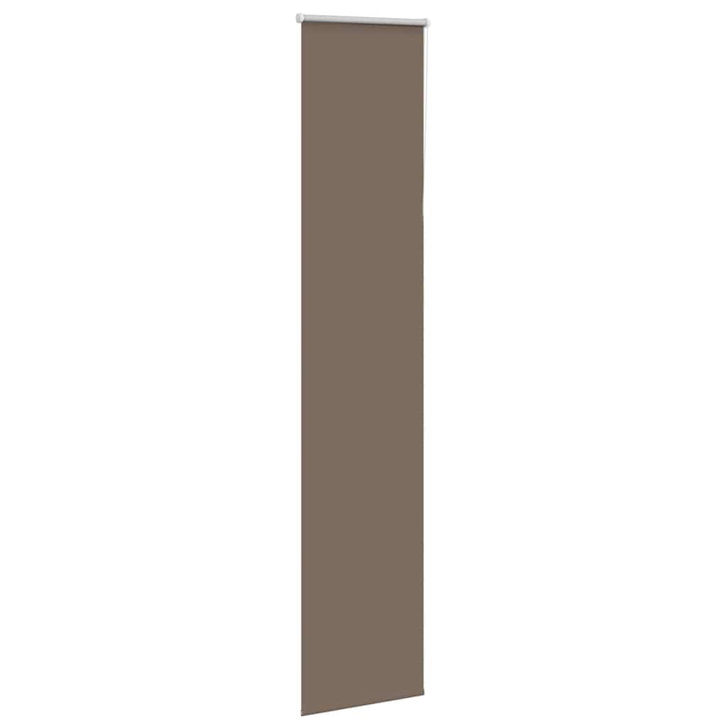 vidaXL Verdunkelungsrollo Kaffeebraun 45x230 cm Stoffbreite 40,7 cm