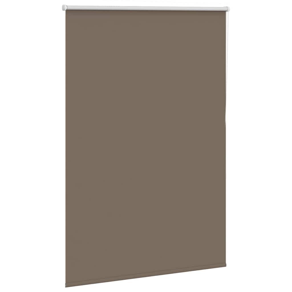 vidaXL Verdunkelungsrollo Kaffeebraun 105x150 cm Stoffbreite 100,7 cm