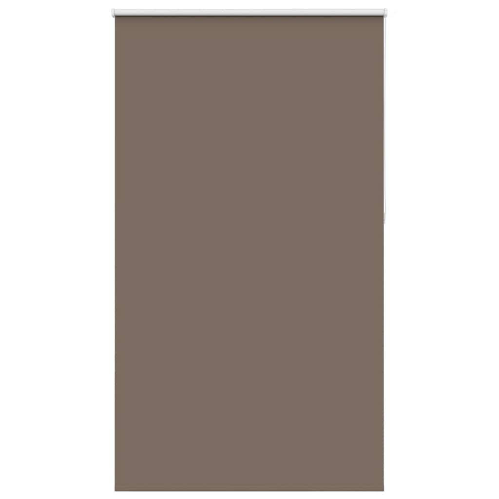 vidaXL Verdunkelungsrollo Kaffeebraun 125x210 cm Stoffbreite 121,6 cm