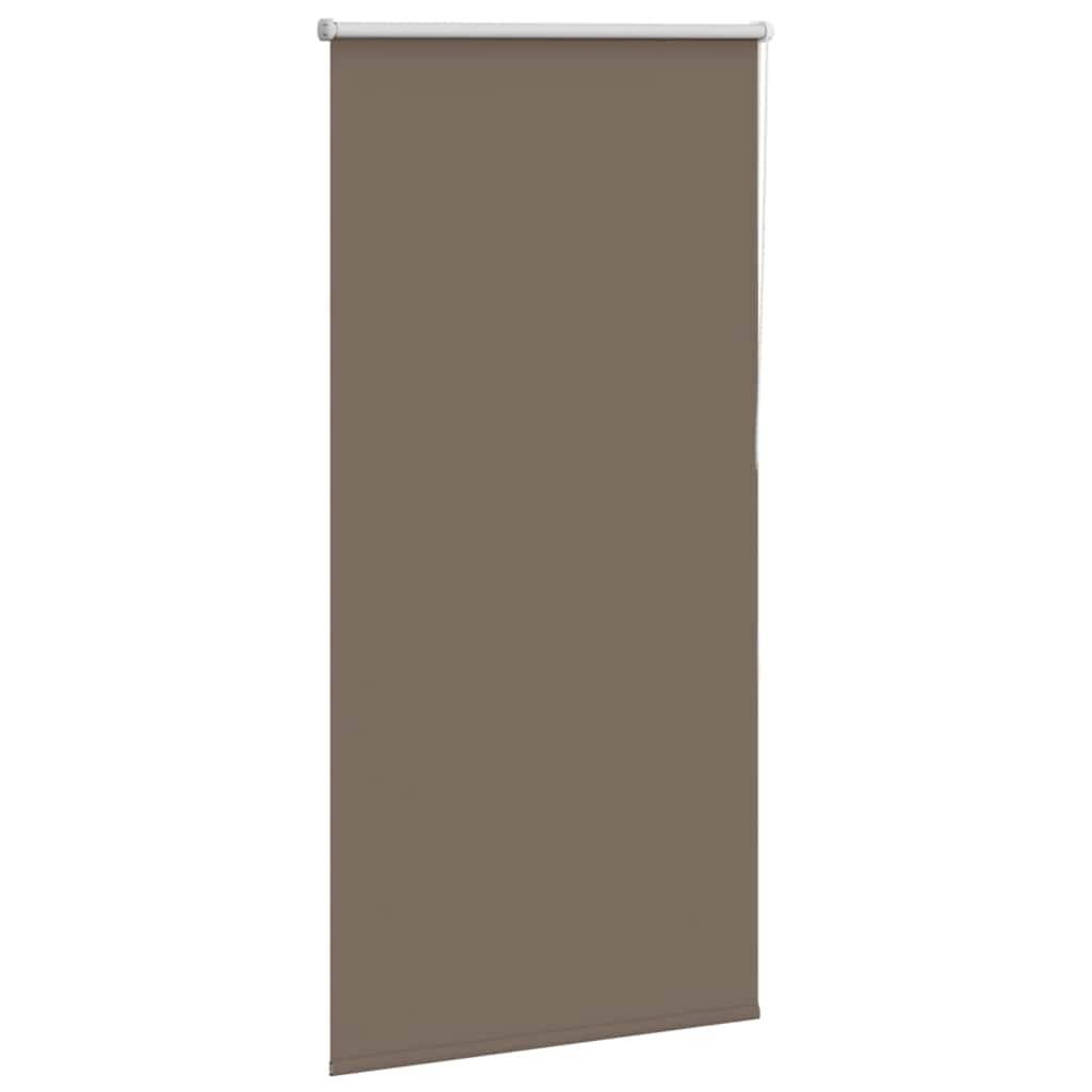 vidaXL Verdunkelungsrollo Kaffeebraun 80x150cm Stoffbreite 75,7 cm