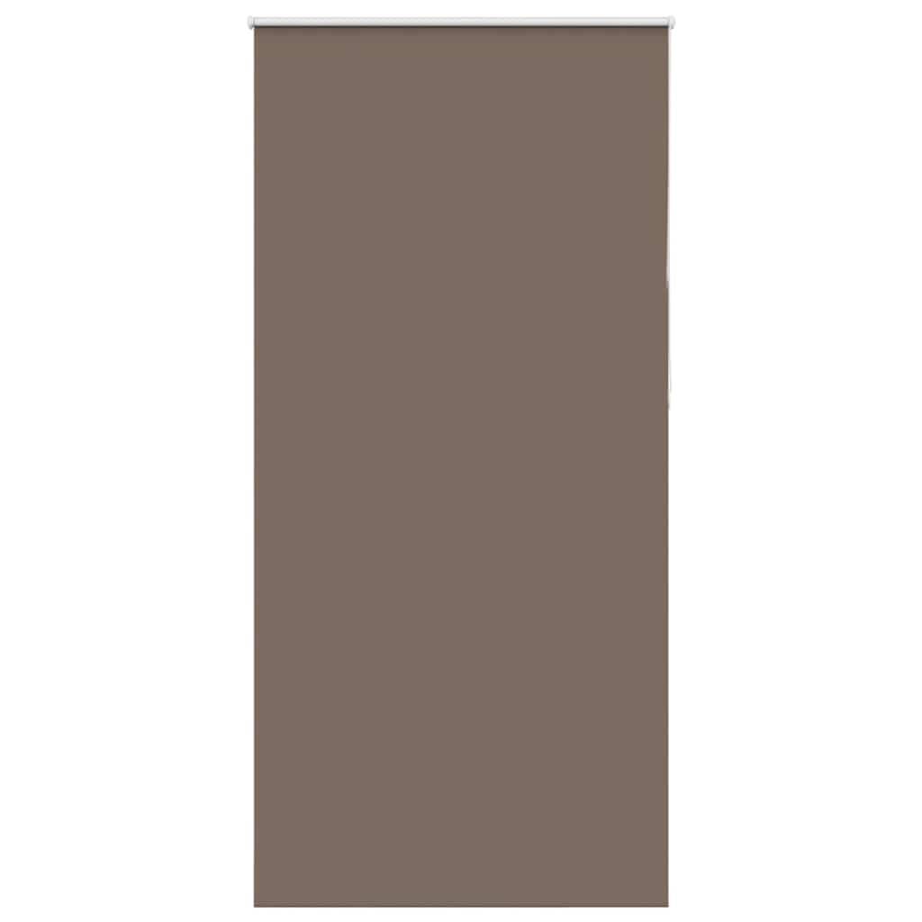 vidaXL Verdunkelungsrollo Kaffeebraun 110x230 cm Stoffbreite 105,7 cm