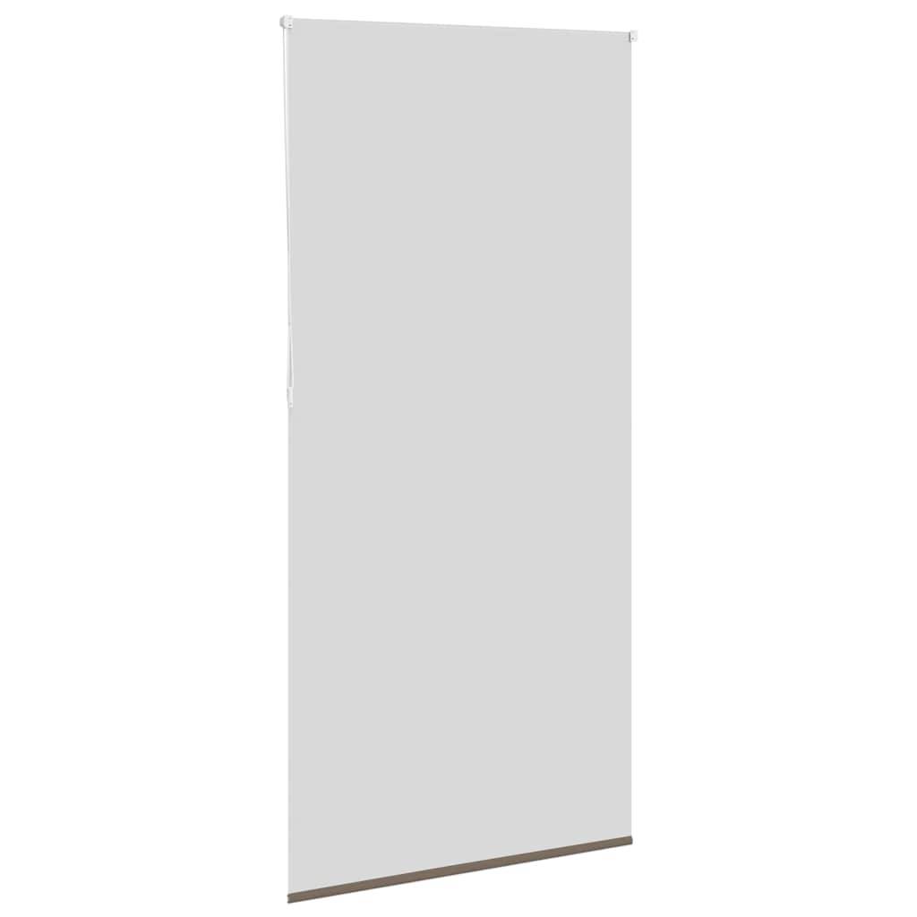 vidaXL Verdunkelungsrollo Kaffeebraun 95x210cm Stoffbreite 90,7 cm