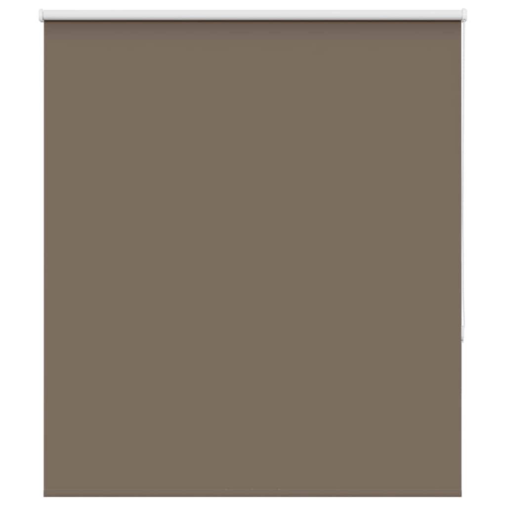 vidaXL Verdunkelungsrollo Kaffeebraun 130x175 cm Stoffbreite 126,6 cm