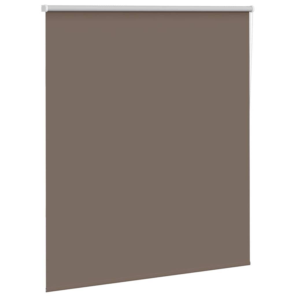 vidaXL Verdunkelungsrollo Kaffeebraun 135x150 cm Stoffbreite 131,6 cm