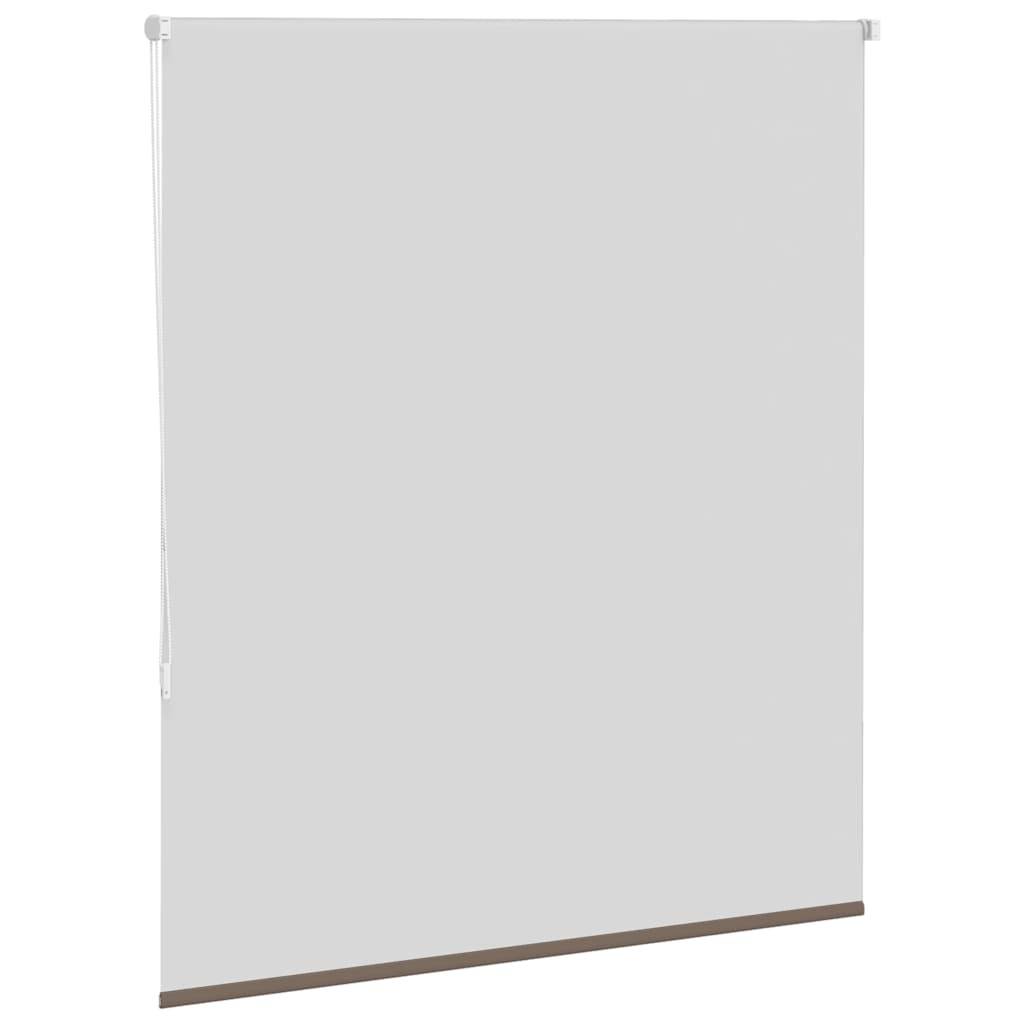 vidaXL Verdunkelungsrollo Kaffeebraun 130x150 cm Stoffbreite 126,6 cm