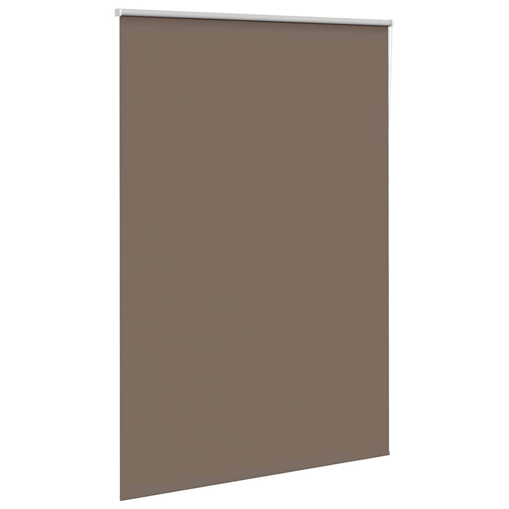 vidaXL Verdunkelungsrollo Kaffeebraun 165x230 cm Stoffbreite 161,6cm