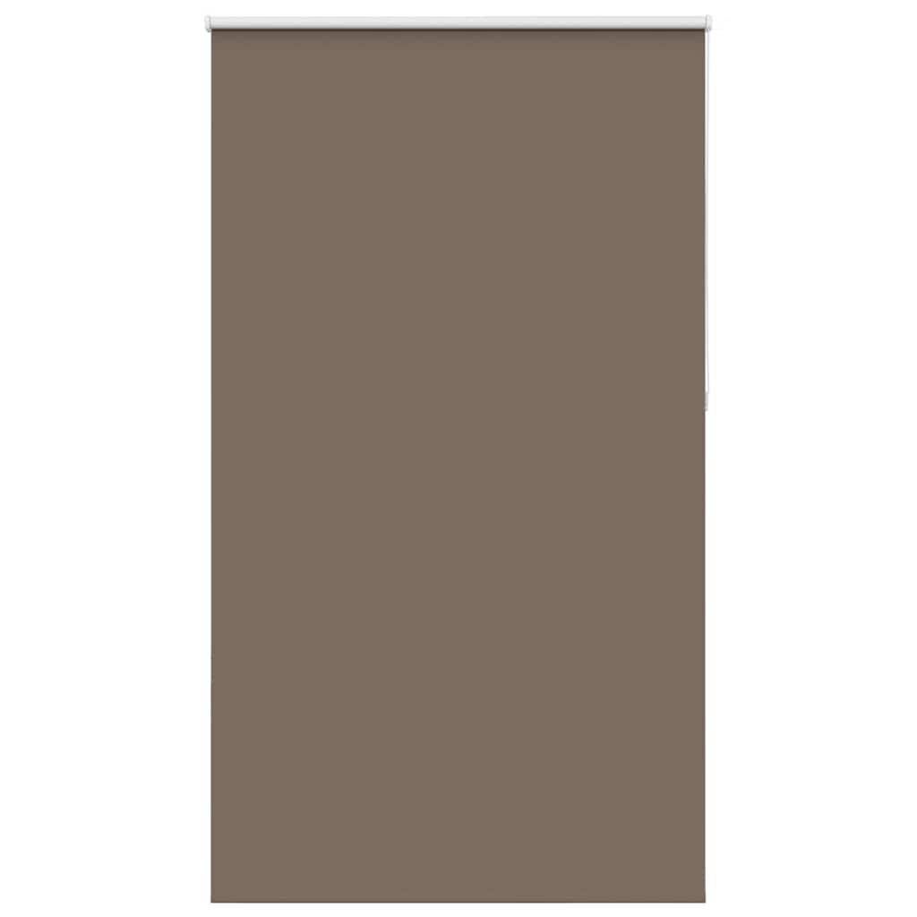 vidaXL Verdunkelungsrollo Kaffeebraun 130x230 cm Stoffbreite 126,6 cm