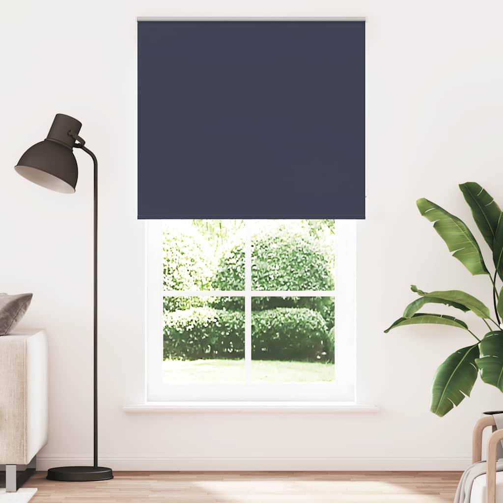 vidaXL Verdunkelungsrollo Marineblau 120x230 cm Stoffbreite 116,6 cm