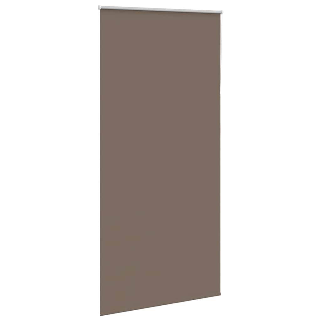 vidaXL Verdunkelungsrollo Kaffeebraun 110x210 cm Stoffbreite 105,7 cm