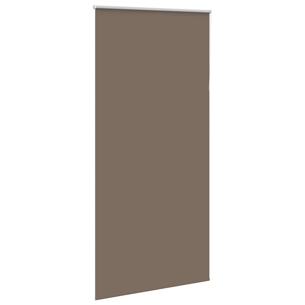 vidaXL Verdunkelungsrollo Kaffeebraun 110x230 cm Stoffbreite 105,7 cm