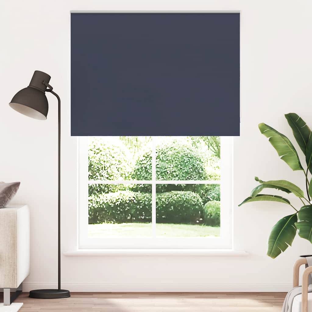 vidaXL Verdunkelungsrollo Marineblau 160x230 cm Stoffbreite 156,6 cm