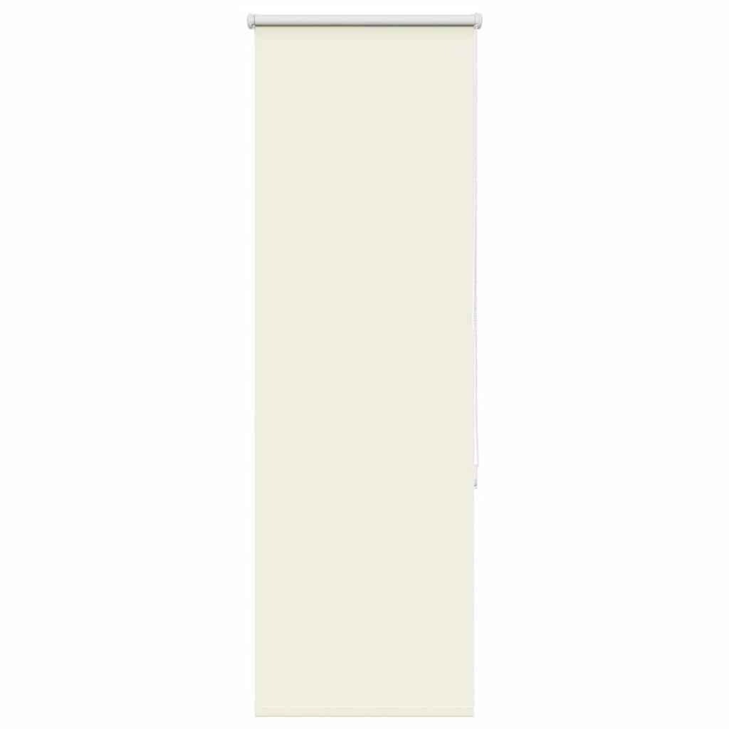 vidaXL Verdunkelungsrollo Cremeweiß 40x150cm Stoffbreite 35,7 cm