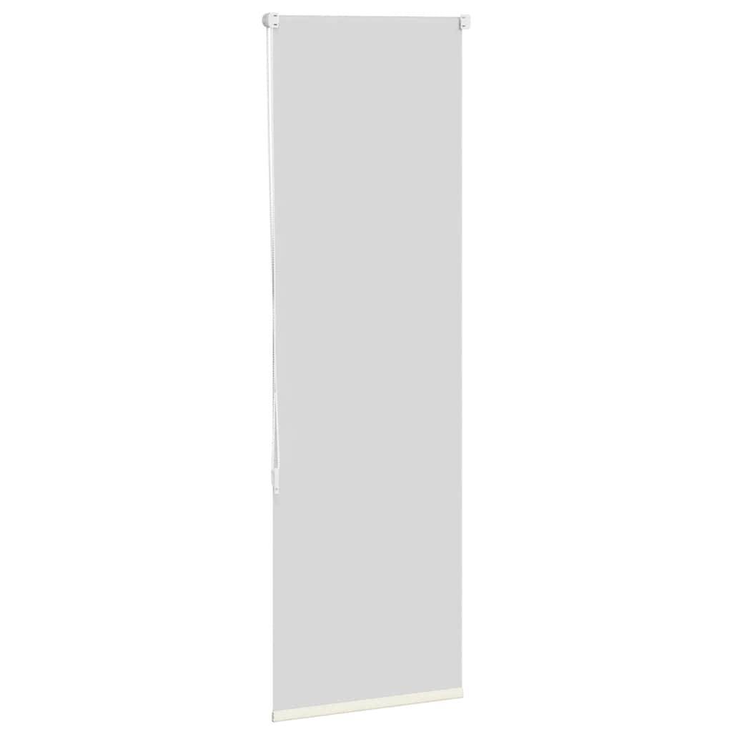 vidaXL Verdunkelungsrollo Cremeweiß 40x150cm Stoffbreite 35,7 cm
