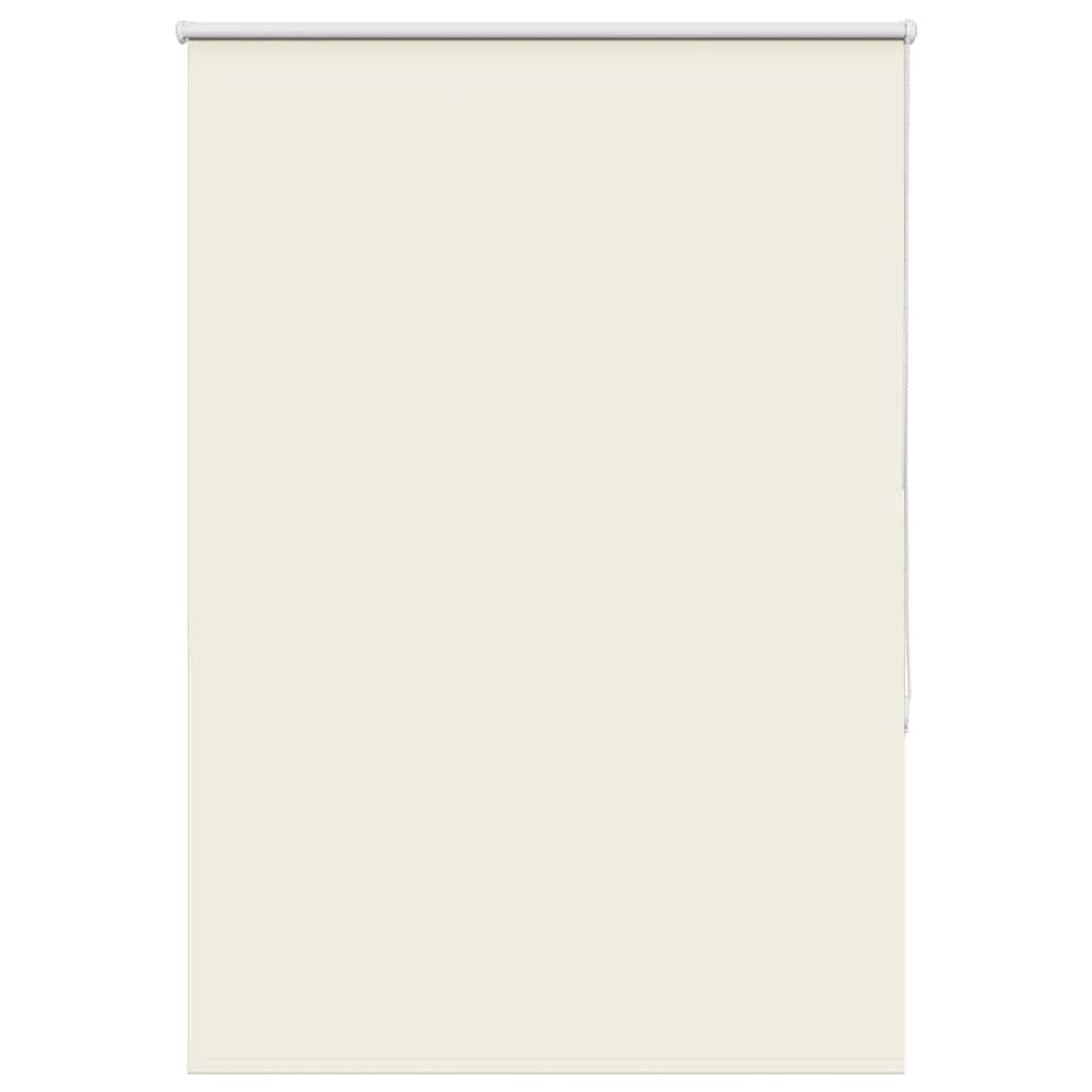 vidaXL Verdunkelungsrollo Cremeweiß 110x150cm Stoffbreite 105,7cm