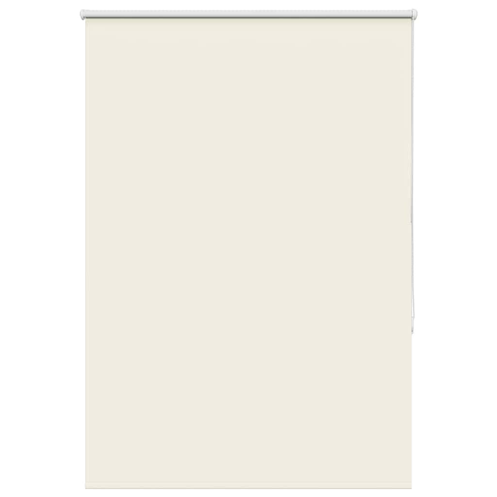vidaXL Verdunkelungsrollo Cremeweiß 95x130cm Stoffbreite 90,7 cm