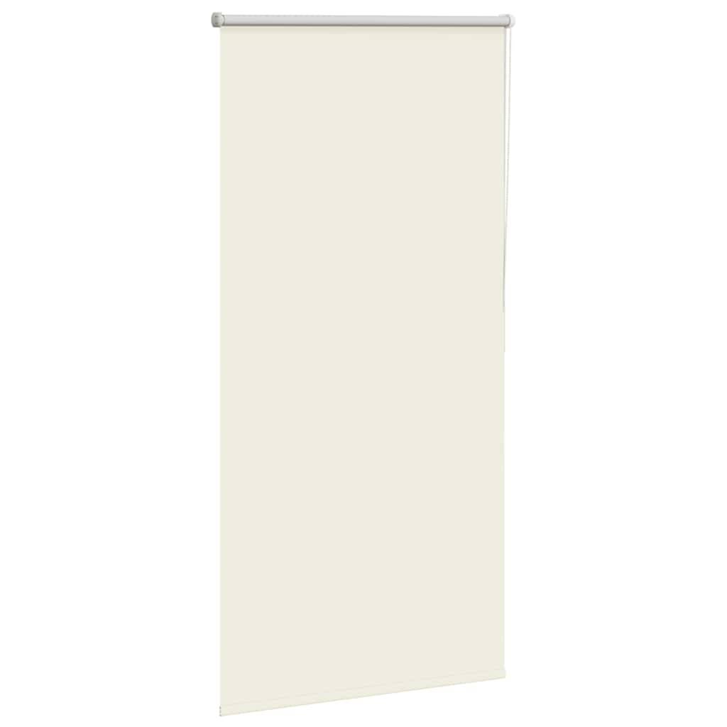 vidaXL Verdunkelungsrollo Cremeweiß 70x130cm Stoffbreite 65,7 cm