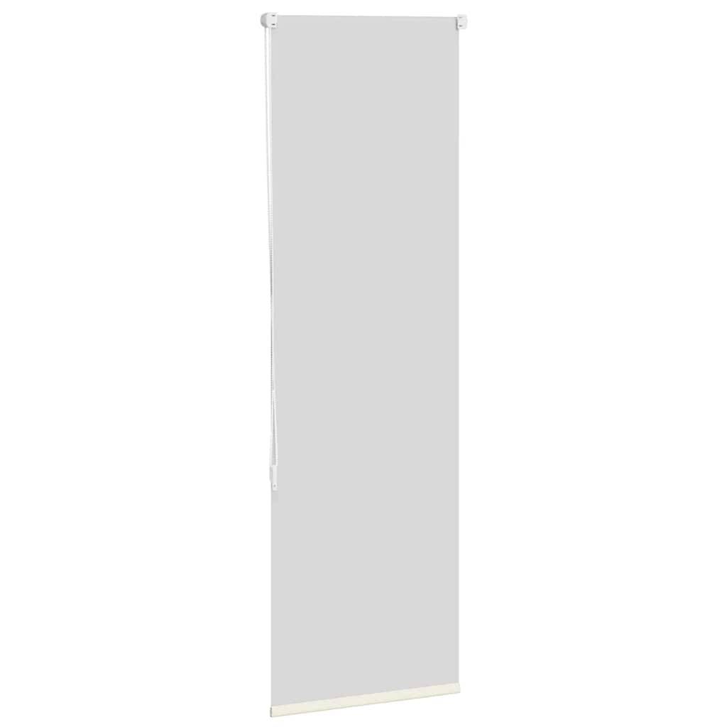 vidaXL Verdunkelungsrollo Cremeweiß 50x130cm Stoffbreite 45,7 cm