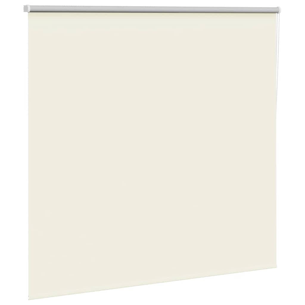 vidaXL Verdunkelungsrollo Cremeweiß 165x150cm Stoffbreite 161,6cm