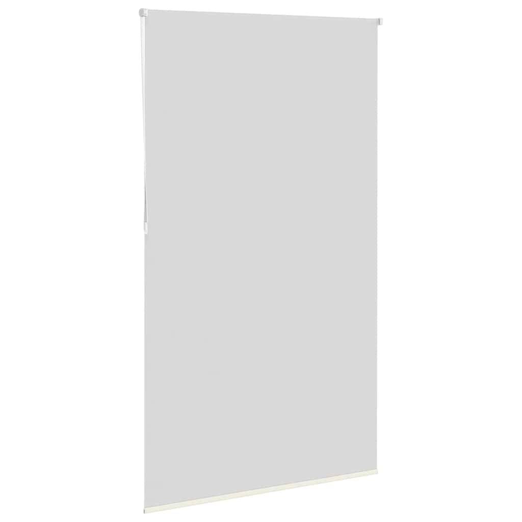 vidaXL Verdunkelungsrollo Cremeweiß 125x230cm Stoffbreite 121,6cm