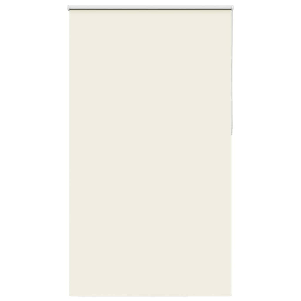 vidaXL Verdunkelungsrollo Cremeweiß 120x210cm Stoffbreite 116,6cm