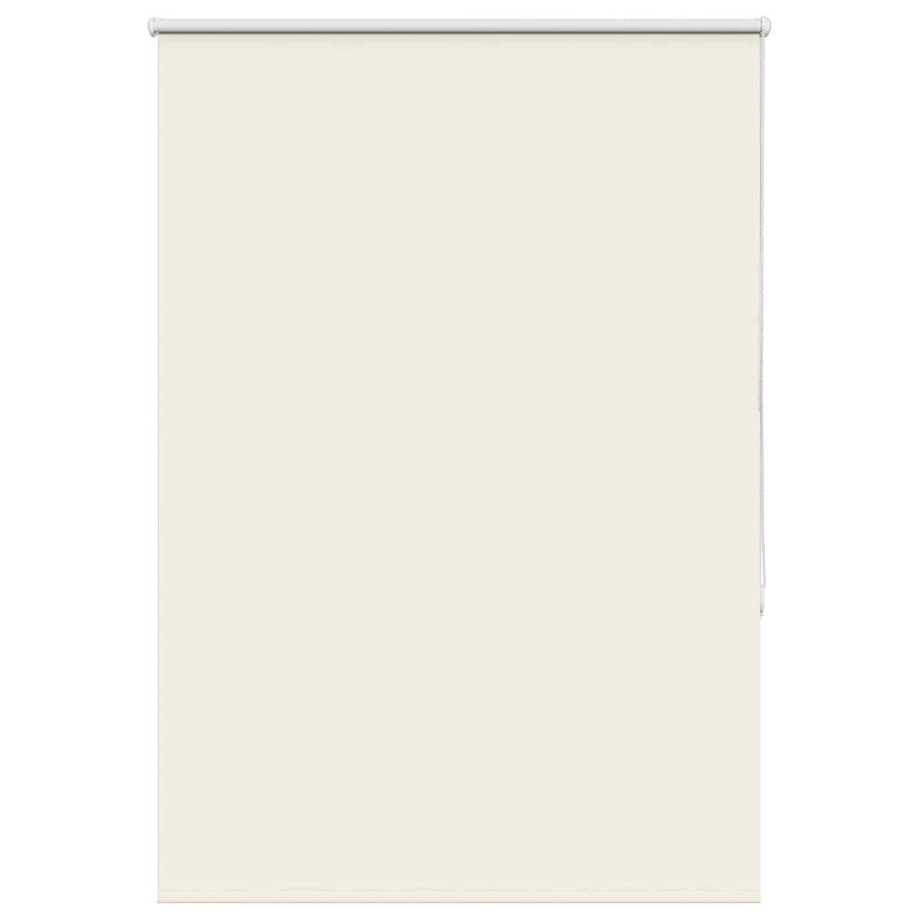 vidaXL Verdunkelungsrollo Cremeweiß 115x150cm Stoffbreite 110,7cm