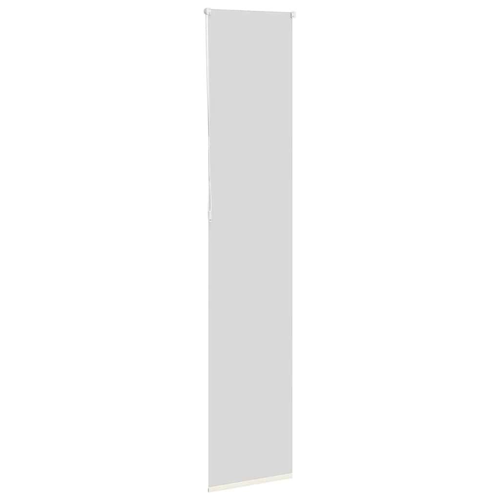 vidaXL Verdunkelungsrollo Cremeweiß 40x230cm Stoffbreite 35,7 cm