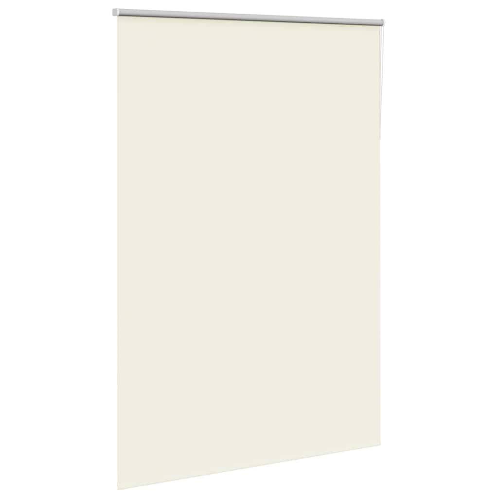 vidaXL Verdunkelungsrollo Cremeweiß 150x230cm Stoffbreite 146,6cm