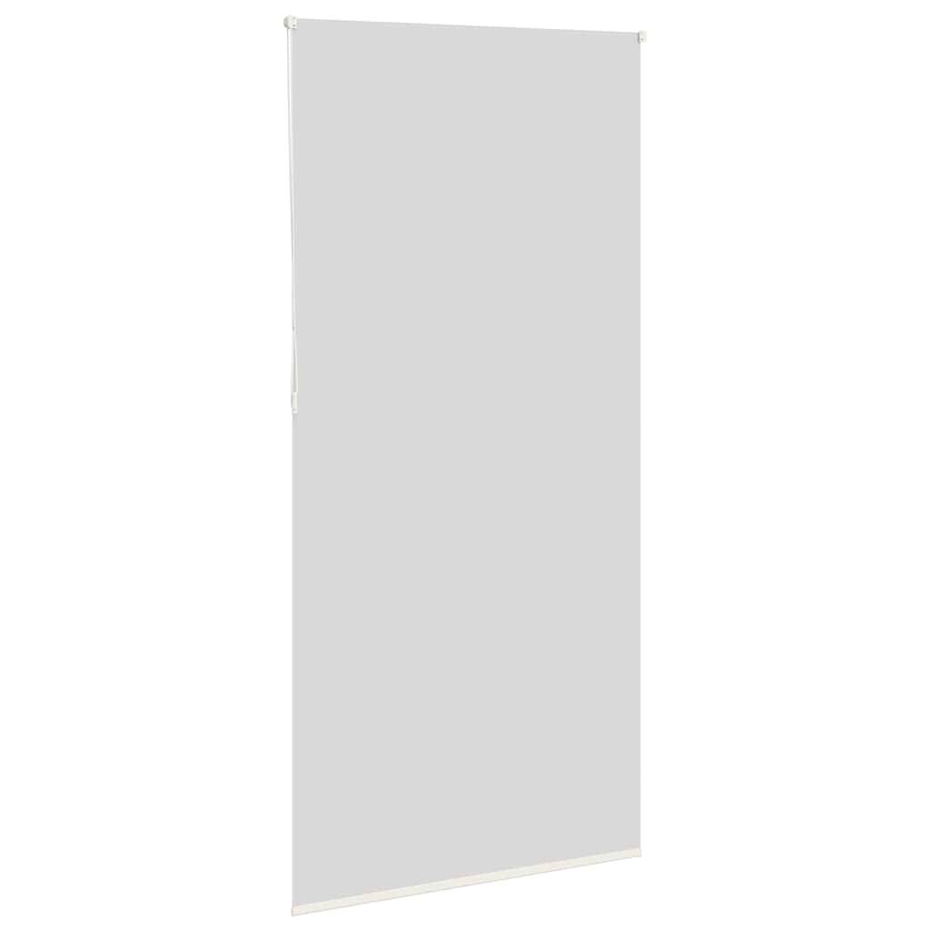 vidaXL Verdunkelungsrollo Cremeweiß 105x230cm Stoffbreite 100,7cm