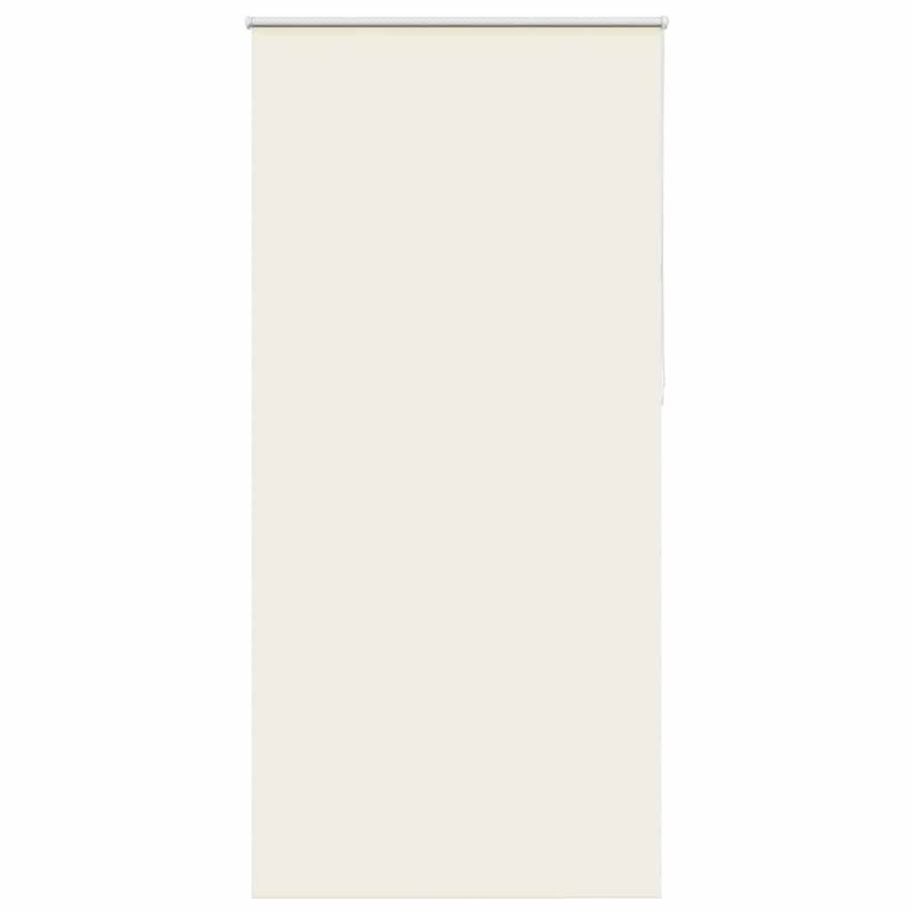 vidaXL Verdunkelungsrollo Cremeweiß 95x230cm Stoffbreite 90,7 cm