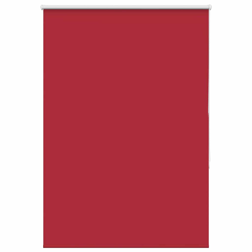 vidaXL Verdunkelungsrollo Rot 105x130cm Stoffbreite 100,7cm Polyester