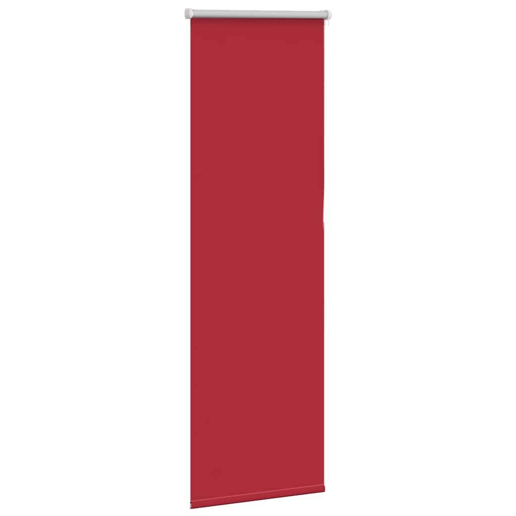 vidaXL Verdunkelungsrollo Rot 60x130 cm Stoffbreite 55,7 cm Polyester