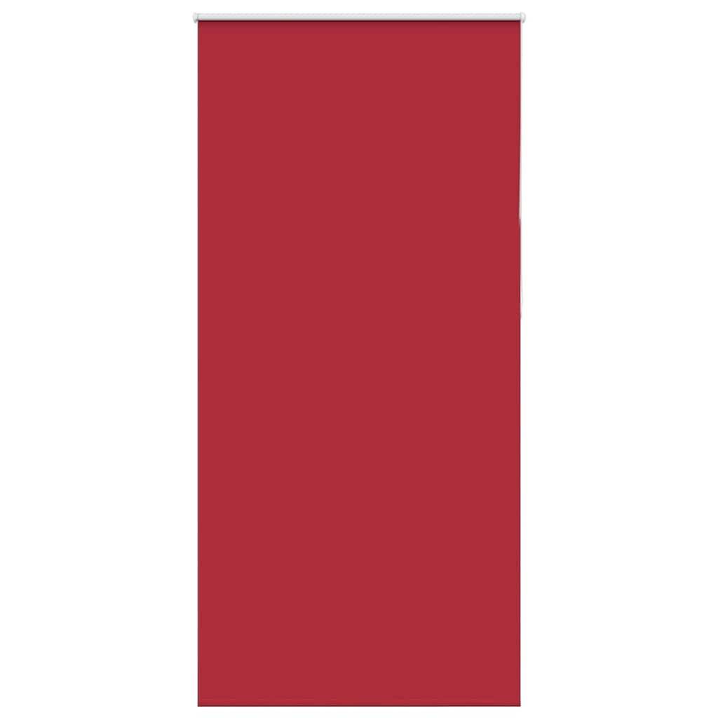 vidaXL Verdunkelungsrollo Rot 110x210cm Stoffbreite 105,7cm Polyester