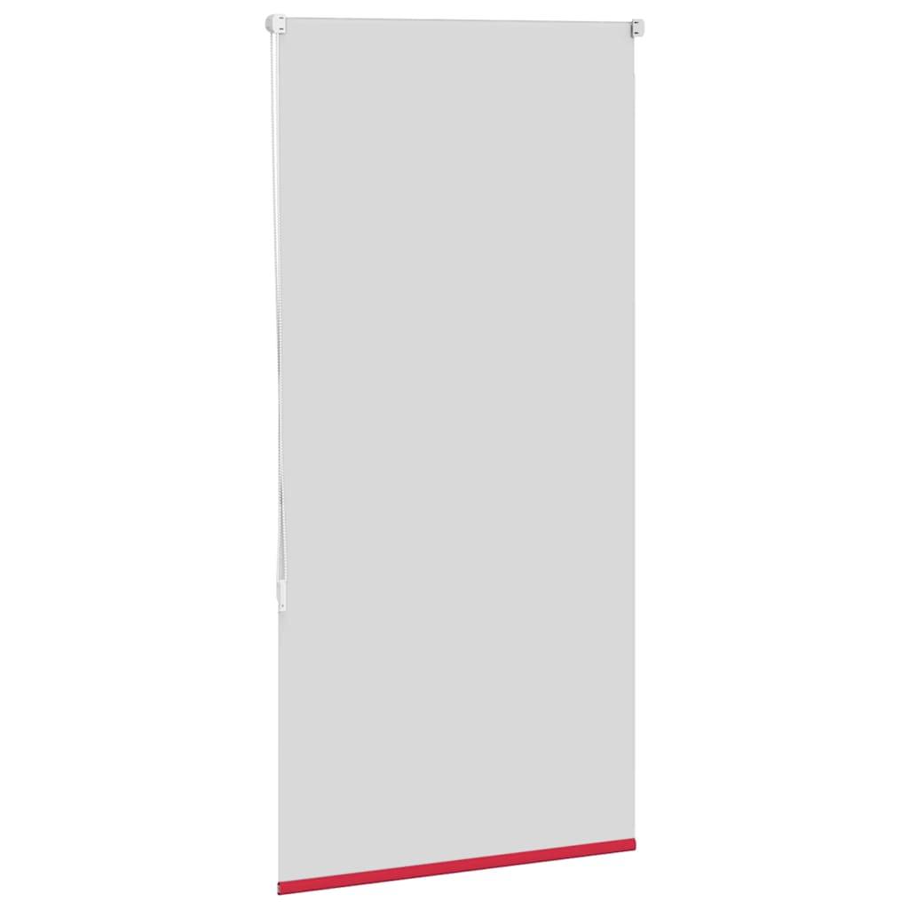 vidaXL Verdunkelungsrollo Rot 65x130 cm Stoffbreite 60,7 cm Polyester