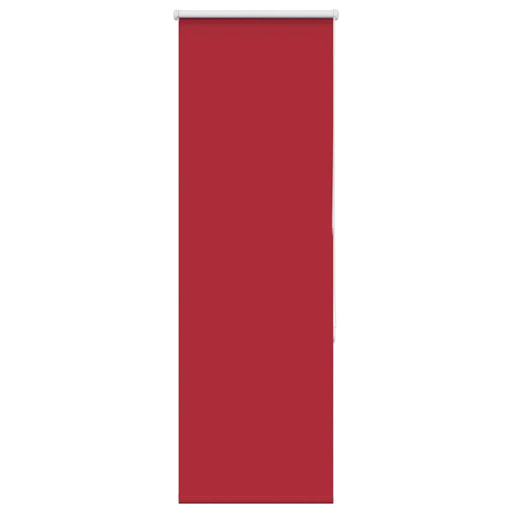 vidaXL Verdunkelungsrollo Rot 60x130 cm Stoffbreite 55,7 cm Polyester