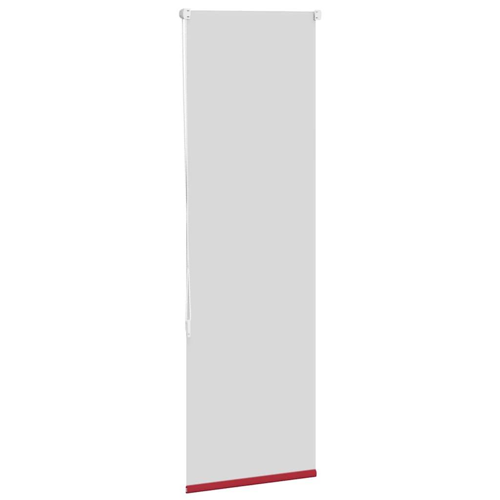vidaXL Verdunkelungsrollo Rot 55x150 cm Stoffbreite 50,7 cm Polyester