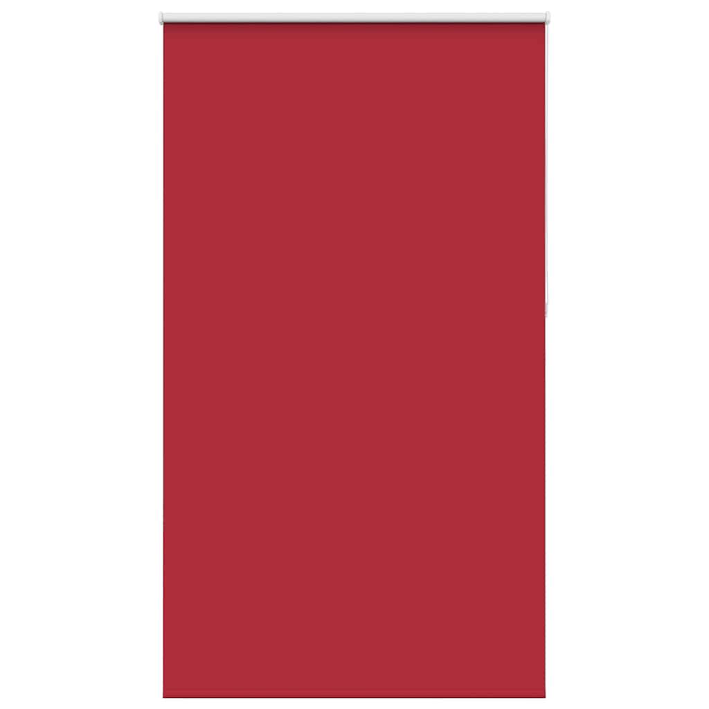 vidaXL Verdunkelungsrollo Rot 125x210cm Stoffbreite 121,6cm Polyester