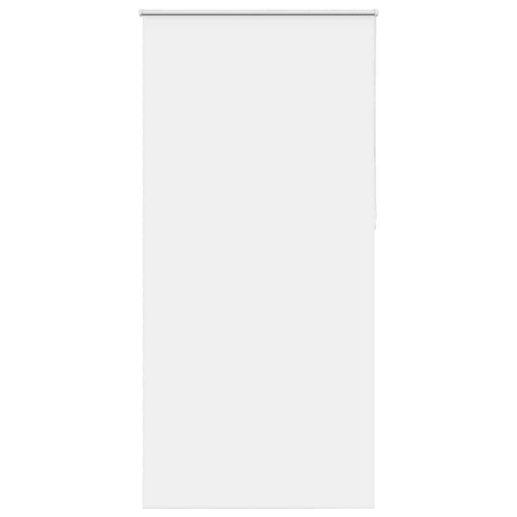 vidaXL Verdunkelungsrollo Weiß 90x210cm Stoffbreite 85,7 cm Polyester