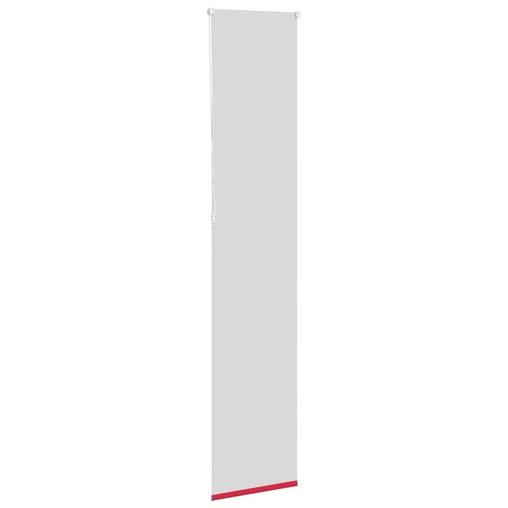 vidaXL Verdunkelungsrollo Rot 55x210 cm Stoffbreite 50,7 cm Polyester