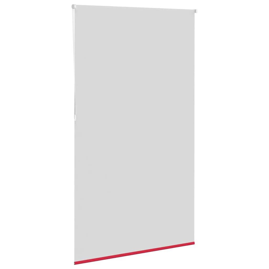 vidaXL Verdunkelungsrollo Rot 125x210cm Stoffbreite 121,6cm Polyester