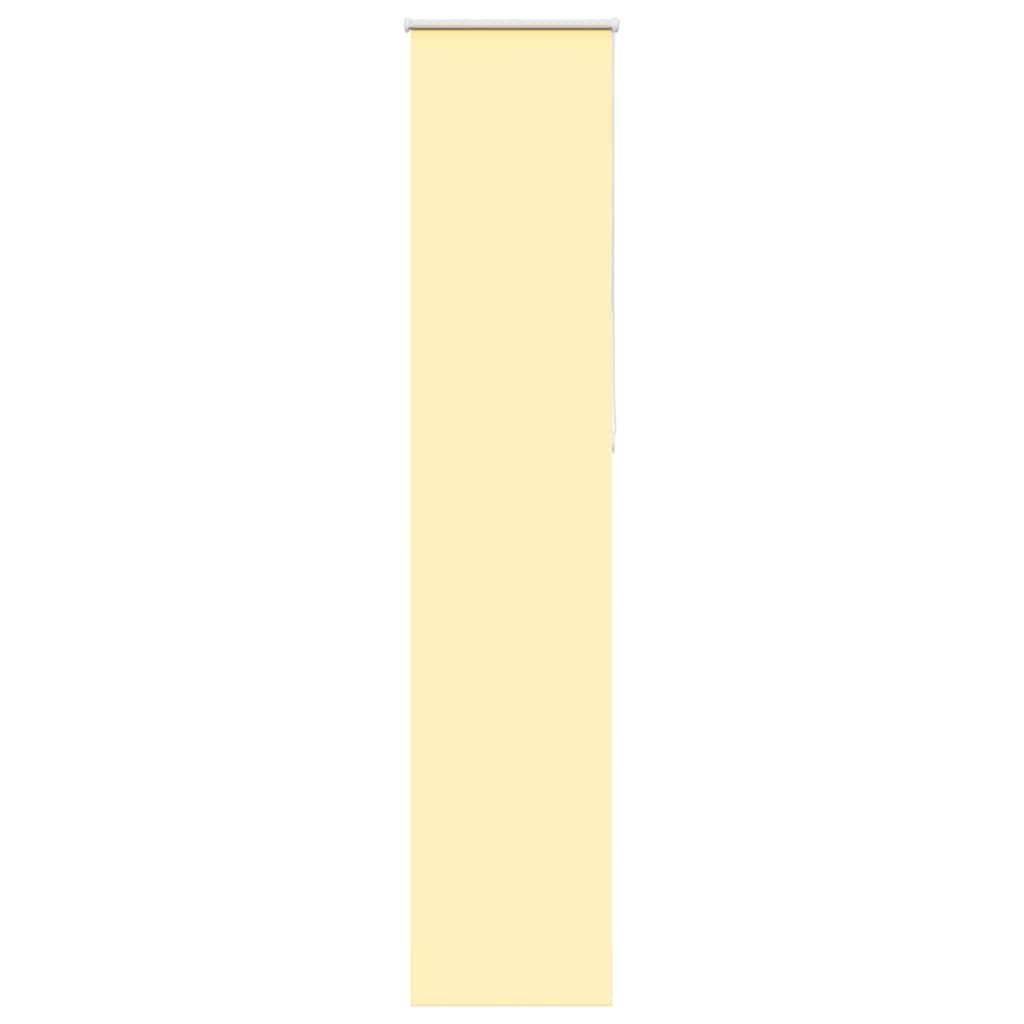 vidaXL Verdunkelungsrollo Gelb 50x230 cm Stoffbreite 45,7 cm Polyester